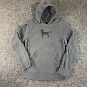 The Black Dog Martha's Vineyard Pullover Hoodie Sweatshirt Adult XL Gray